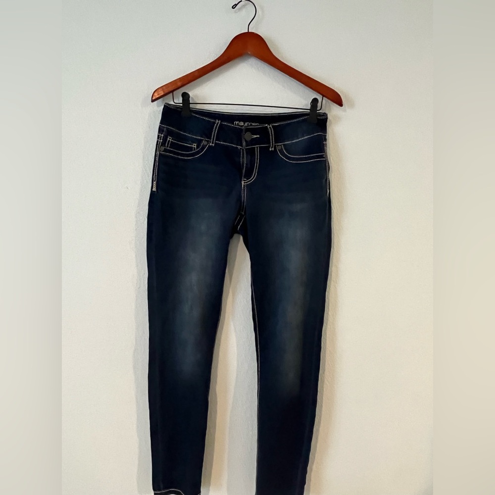 Maurice’s straight leg blue‎ jeans size M R